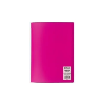 Cartella MKtape con 60 portadocumenti Formato Folio Colore ROSA FUCSIA