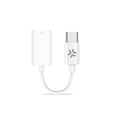 CELLY USB-C TO LIGHTNING ADAPTER WHITE USBCLIGHTADAPT