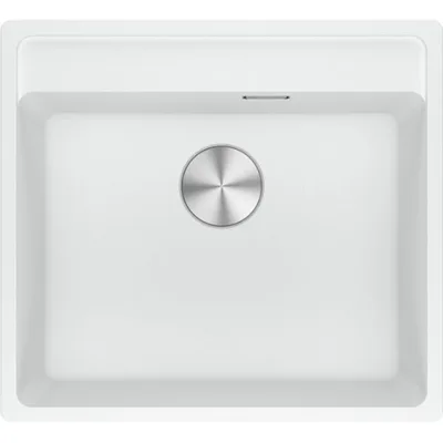 Franke: Lavello una vasca Vasche Sopratop Maris MRG 610-52 TL 114.0661.646 finitura fragranite bianco da 56x51 cm