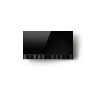 Elica Cappa filtrante a parete SUPER PLAT @ BL/F/80 PRF0164980A finitura vetro nero da 80 cm