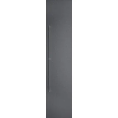 Gaggenau Pannello porta in acciaio inox spazzolato scuro RVA421120 con maniglia