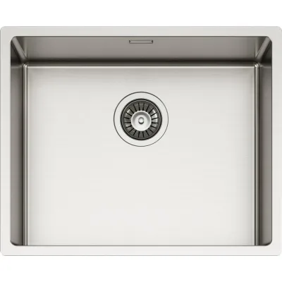 Schock Lavello una vasca NEW TECHNICK N100 L TECN100L finitura inox spazzolato da 54x44 cm