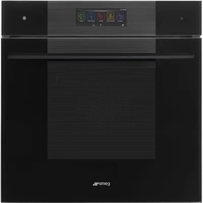 Smeg S Forno combinato vapore e microonde Galileo Omnichef SO6106WAPB3 finitura pure black da 60 cm