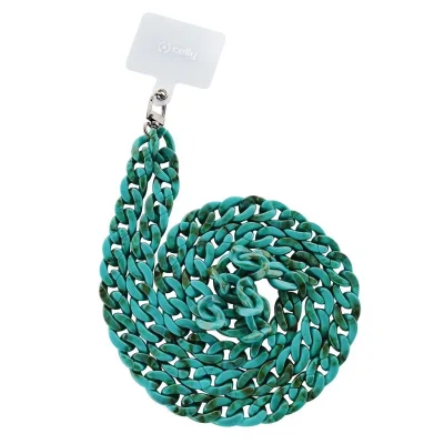 CELLY NECK LACET MARBLE BLUE LACETMARBLEBL