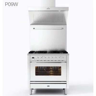 Ilve Cucina P09W Professional Plus P09IWE3 piano cottura 4 fuochi e 2 zone induzione da 90 cm - IN PROMOZIONE FINO AL 6/07