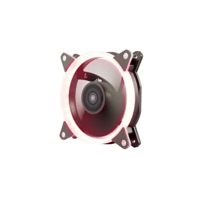 Ventola Unykach Candy 20 Red da 120 mm con illuminazione rossa Velocità max. 1400 giri/min 51796 Colore nero