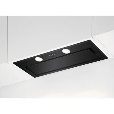 AEG Cappa da incasso DGE 5861 HR finitura nero da 80 cm