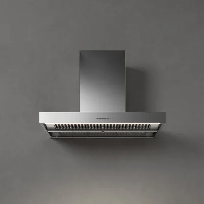 PRONTA CONSEGNA - Falmec Cappa a parete Plane No-Drop finitura inox da 90 cm - 800 m3/h