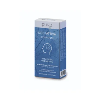PURAE INTEGRATORE MENTATTIVA IN PASTIGLIE 20 PASTIGLIE