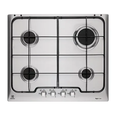 PRONTA CONSEGNA - Electrolux | Piano cottura a gas Soft PX640XV finitura inox da 60 cm