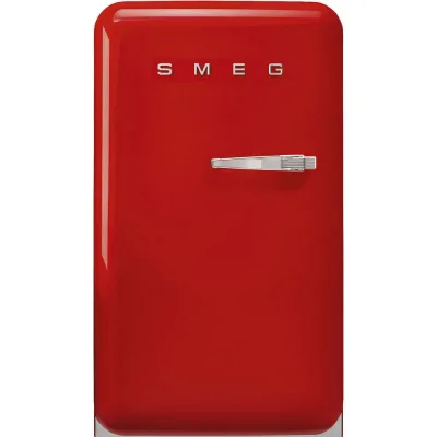 Smeg Frigorifero monoporta con cerniere a sinistra a libera installazione FAB10HLRD6 finitura rosso da 55 cm - IN PROMOZIONE FINO AL 30/06