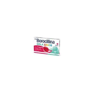 NEOBOROCILLINA GOLA JUNIOR FRAGOLA 15 PASTIGLIE