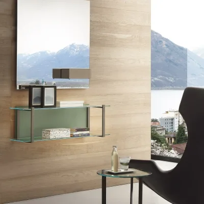 X.ABITAre Libreria portaoggetti componibile Icon art. K125 con struttura a scelta