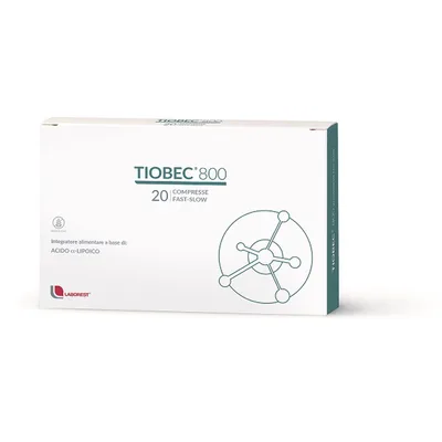 Tiobec 800 20 Compresse Fast-Slow 32 Gr