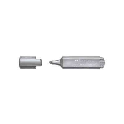 FABER CASTEL CF10 EVIDENZIATORE TEXT MET ARGENTO 154661