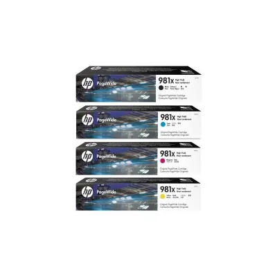 CARTUCCIA ORIGINALE HP L0R09A 981X CIANO Enterprise Color 550