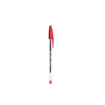 BIC CF50PENNE SF CRISTAL PMED ROSSO 8373619
