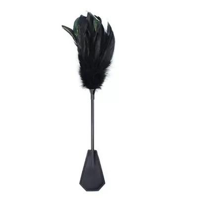 Frustino Ticler tintillatore piume circa 40 cm fetish bondage BDSM sadomaso