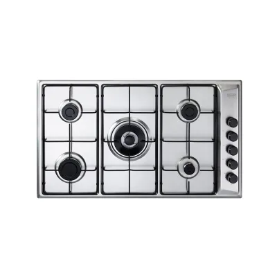 De Longhi Piano cottura a gas FLA 59 DD in acciaio inox da 86 cm