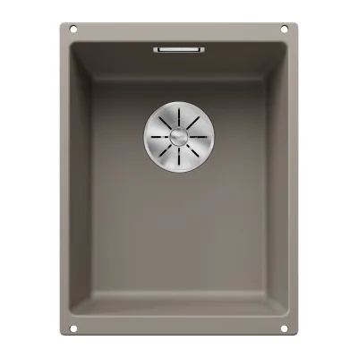 Blanco Lavello a una vasca SUBLINE 320-U Platinum 5523414 finitura tartufo da 35x46 cm - Sottotop