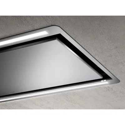 Elica Cappa a soffitto HILIGHT-X H16 IX/A/100 PRF0167045A finitura acciaio inox da 100 cm
