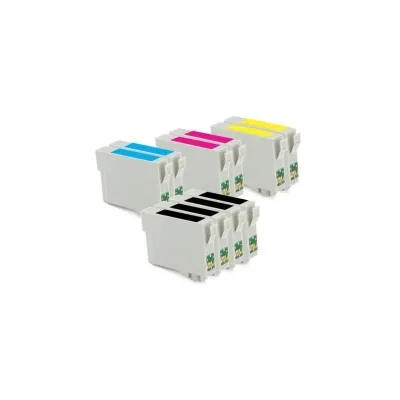 MULTIPACK 10PZ CARTUCCIA COMPATIBILE EPSON STYLUS SX125 T1285 4BK 2X CMY