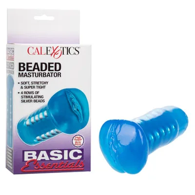 Masturbatore Uomo CalExotics Basic Essentials TPR 12,7 cm con Sfere