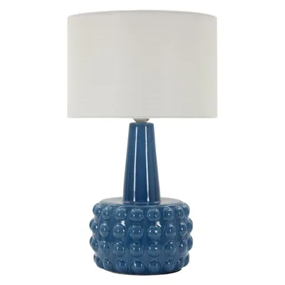 LAMPADA DA TAVOLO GRESS BLU CM Ø 30X51,5