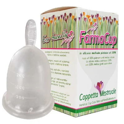 Farmacare Farmacup Coppetta Mestruale Silicone Ipoallergenica Piccola