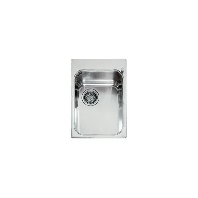 Alpes Vasca semifilo VF 536-S in acciaio inox da 36x51 cm