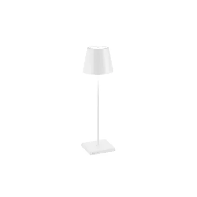 Lampada da tavolo a LED Poldina Pro in diverse finiture