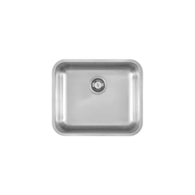 Foster Lavello una vasca 1845 850 finitura acciaio inox da 48.8x43.8 cm - IN PROMOZIONE FINO AL 30/06