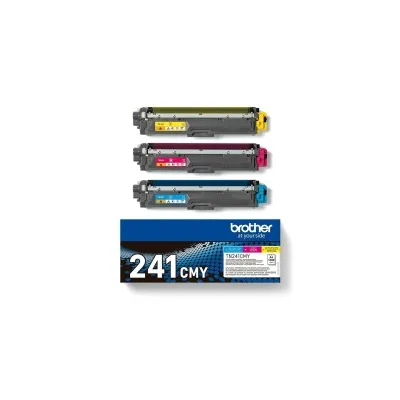 TRIPACK TONER ORIGINALE BROTHER HL 3140 MFC-9130 TN241CMY