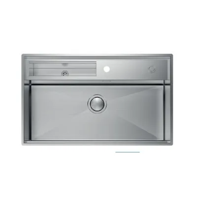 Foster Lavello una vasca 3780 000 finitura acciaio inox da 86x52 cm - IN PROMOZIONE FINO AL 30/06