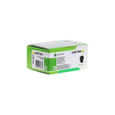 TONER ORIGINALE LEXMARK 24B7184 XC2240 XC4240 GIALLO 6K