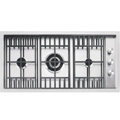 Barazza Piano cottura a gas LAB 1PLB2T finitura inox satinato da 90 cm - IN PROMOZIONE FINO AL 6/07