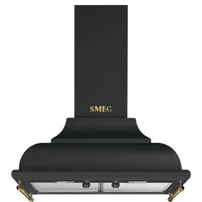 Smeg Cappa aspirante decorativa a muro KC16AOE finitura antracite da 60 cm - IN PROMOZIONE FINO AL 30/06