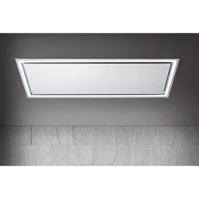 Airone Cappa a soffitto Carmen finitura bianco opaco da 90 cm - Senza motore