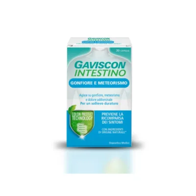 GAVISCON INTESTINO GONFIORE E METEORISMO 30 CAPSULE