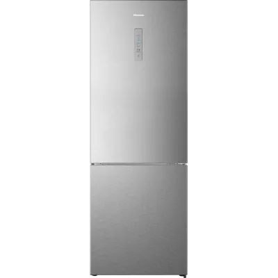 Hisense: Frigorifero combinato a libera installazione RB645N4BIE finitura inox da 70 cm