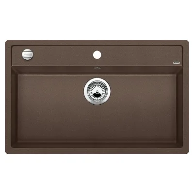 Blanco | Lavello una vasca DALAGO 8-F 1516645 finitura caffè da 80.5x50 cm - Filotop