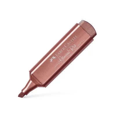 FABER CASTEL CF10 EVIDENZIATORE TEX METALLIROSSO 154673