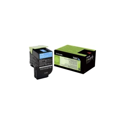 TONER ORIGINALE LEXMARK CS310 CS410 CS510 70C20C0 CIANO 1K