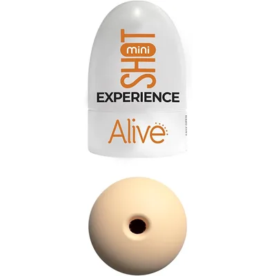 Alive Mini Shot Experience Masturbatore Uomo TPE Texturizzato Pocket Riutilizzabile