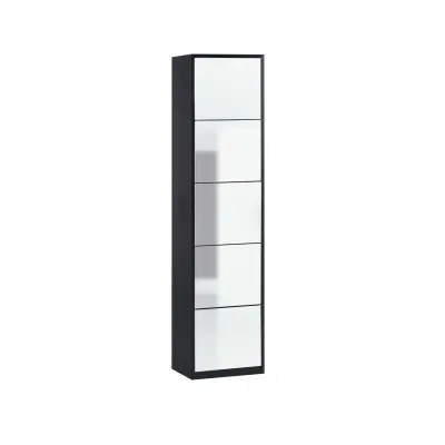 Maconi Scarpiera Family 860 in legno con specchio da 20 paia serie Shoe Holder collection - profondita' 26 cm
