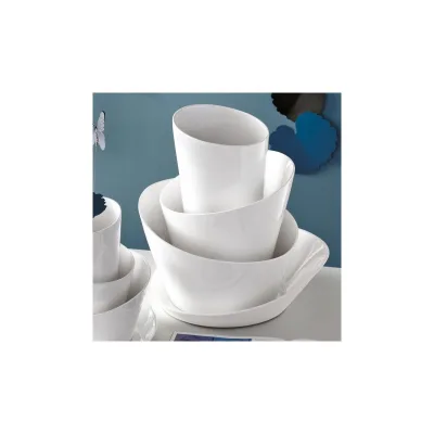 Adriani & Rossi Set 4 vasi ad incastro Nice in ceramica smaltata lucida