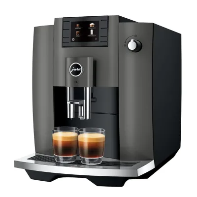 Jura Macchina da caffè automatica E6 finitura Dark Inox