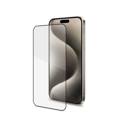 CELLY FULL GLASS IPHONE 16 PRO BLACK FULLGLASS1079BK