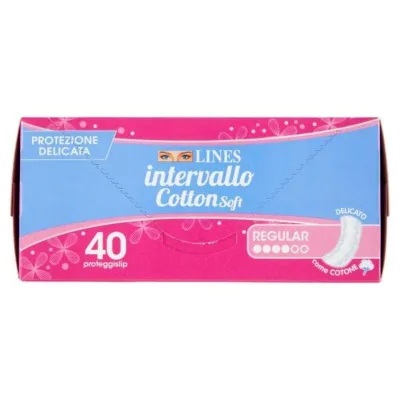 Lines Intervallo Cotton Soft Regular 40 Pz