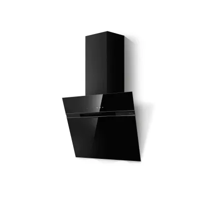 Elica Cappa aspirante a parete STRIPE @ BL/A/60 PRF0199704 finitura vetro nero da 60 cm